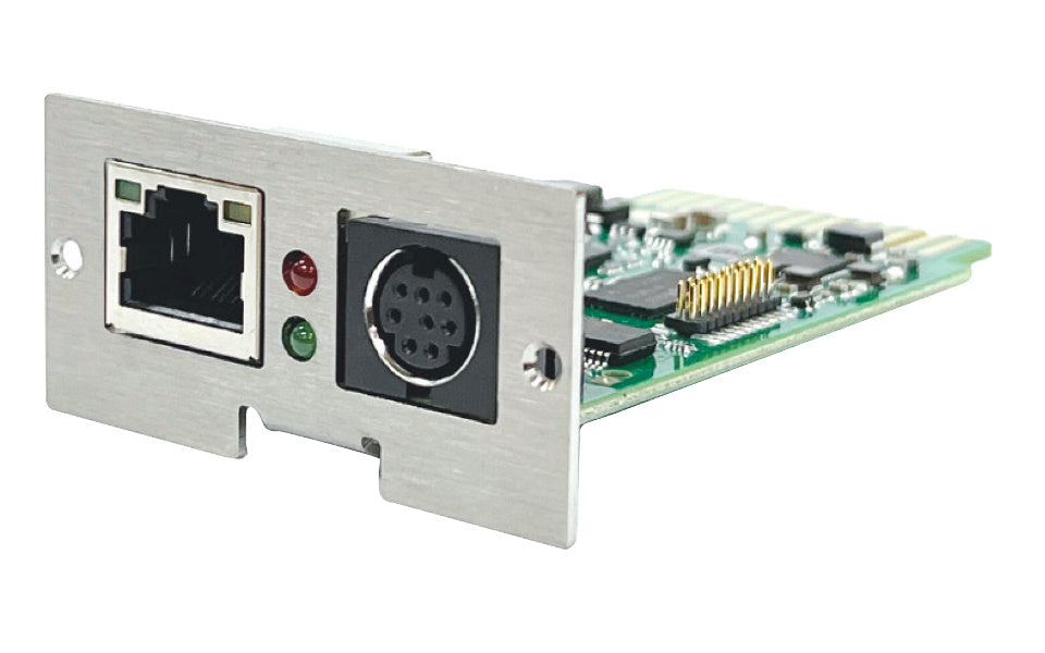 PowerShield Cyber Secure SNMP/Web Card, Mini-Slot, enhances network management and monitoring cap...