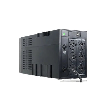 PowerShield Defender 2000VA/1200W UPS, AVR, LCD display, 6 AUS sockets, user-replaceable batterie... - Image 4