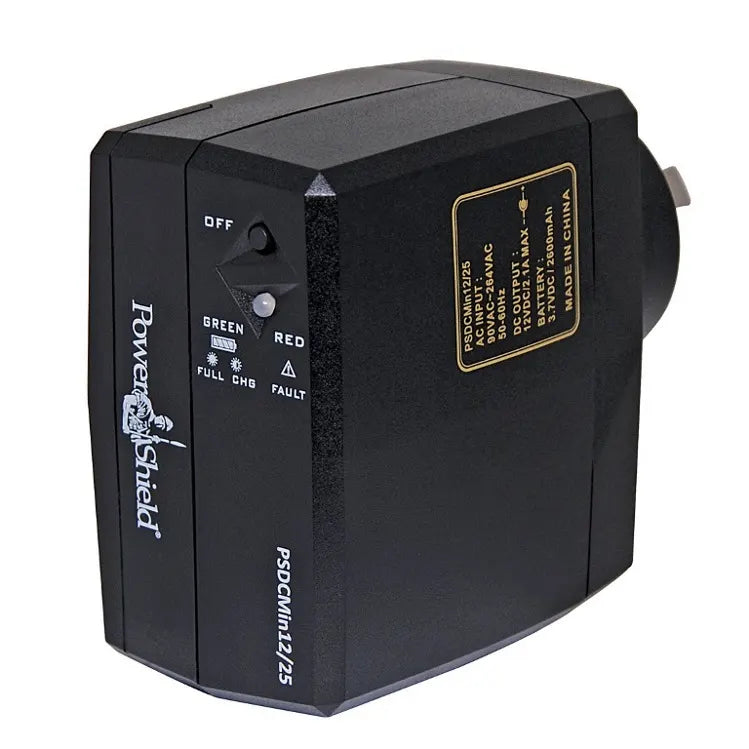 PowerShield DC Mini 12V DC 18W (1.5A) Plug Pack UPS, compact and efficient power backup for small...