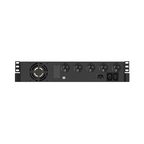 PowerShield Defender RackMount 1500VA/900W, 2RU Shallow depth UPS, 5 AUS sockets, 2 x 10 Amp IEC,... - Image 2