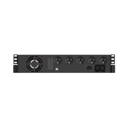 PowerShield Defender RackMount 1500VA/900W, 2RU Shallow depth UPS, 5 AUS sockets, 2 x 10 Amp IEC,... - Image 2
