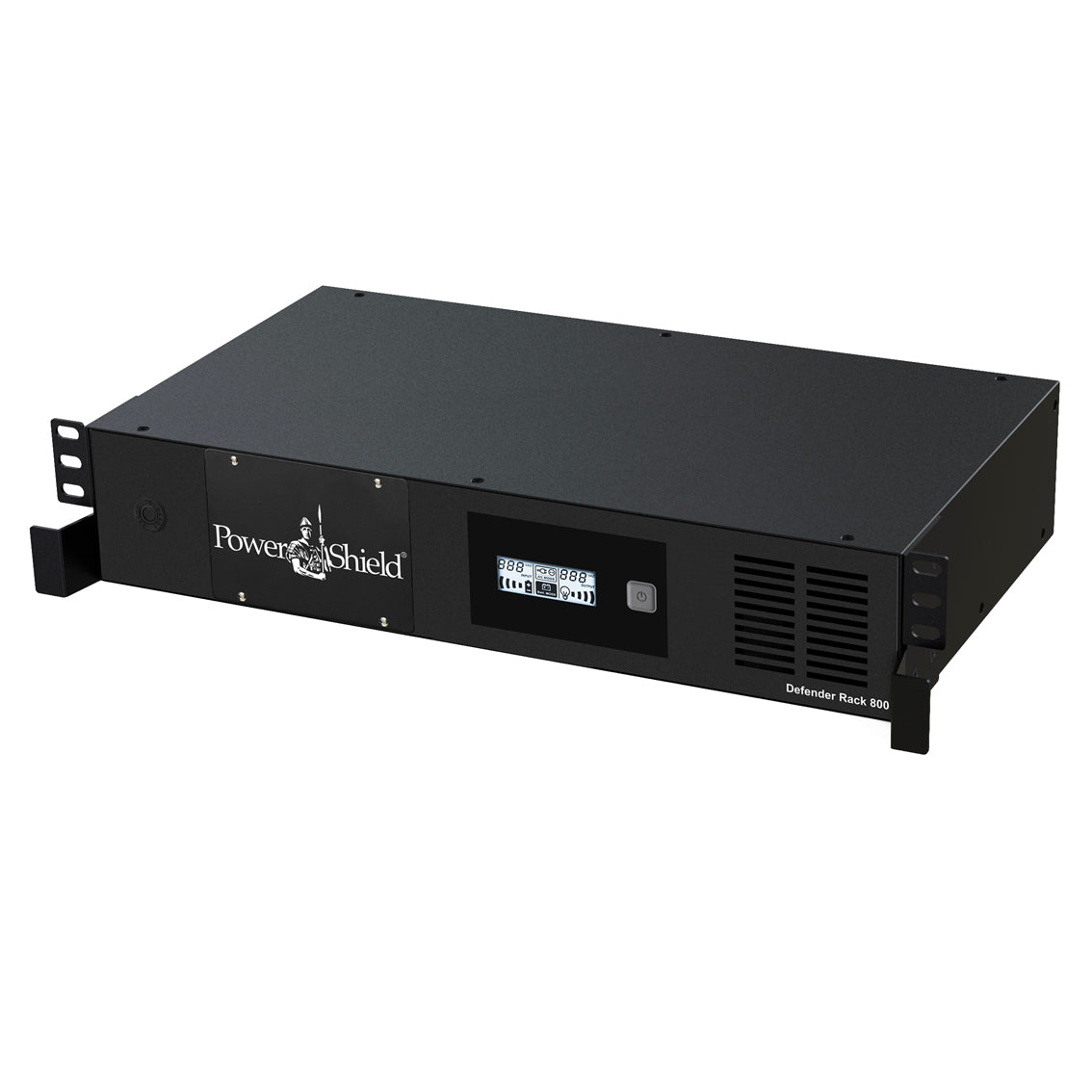 PowerShield Defender RackMount 800VA/480W, 2RU Shallow depth UPS, 6 AUS sockets, 2 x 10 Amp IEC,...