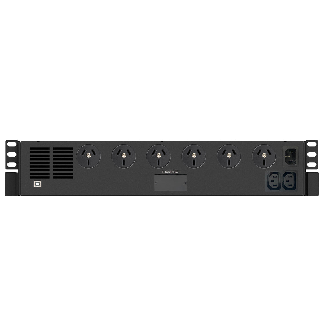 PowerShield Defender RackMount 800VA/480W, 2RU Shallow depth UPS, 6 AUS sockets, 2 x 10 Amp IEC,... - Image 3
