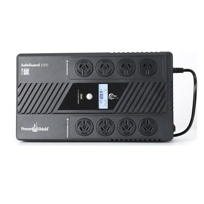 PowerShield SafeGuard 1000VA/600W Line Interactive, Powerboard Style UPS with AVR, 8 AUS sockets,... - Image 2