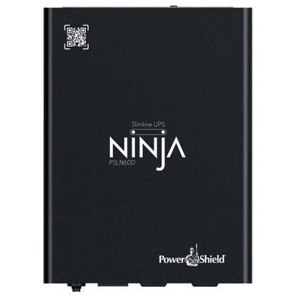 PowerShield Ninja Slimline 600VA UPS, LiFePO4, 2x IEC Outputs, Lithium-iron Phosphate, DIN Rail M...
