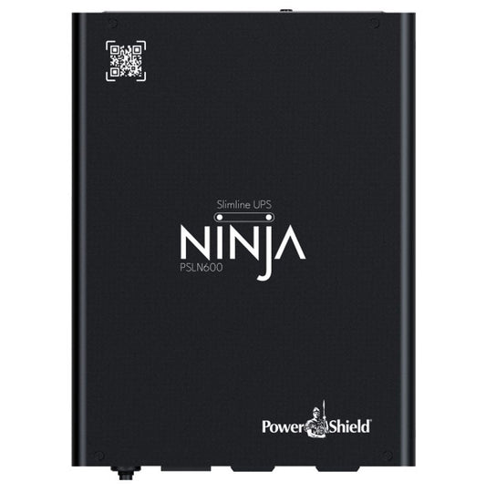 PowerShield Ninja Slimline 600VA UPS, LiFePO4, 2x IEC Outputs, Lithium-iron Phosphate, DIN Rail M...
