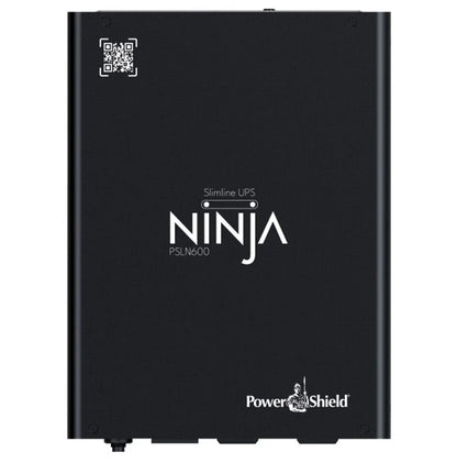 PowerShield Ninja Slimline 600VA UPS, LiFePO4, 2x IEC Outputs, Lithium-iron Phosphate, DIN Rail M...