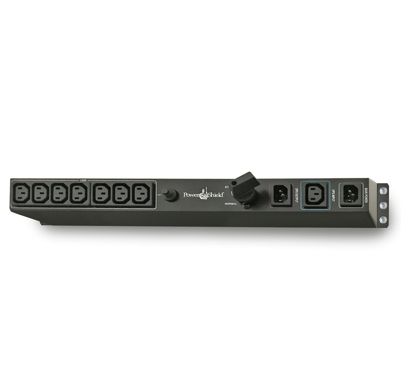 PowerShield Rack Mount Bypass Switch Plus Hot Swap PDU for 1  2kVA, 1U, 10Amp Input, ensures unin...