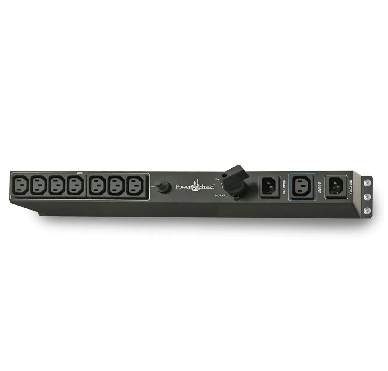 PowerShield Rack Mount Bypass Switch Plus Hot Swap PDU for 1  2kVA, 1U, 10Amp Input, ensures unin...