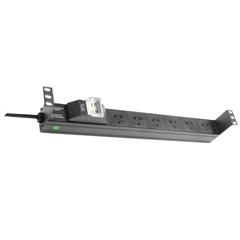 PowerShield Horizontal PDU with 10A Aus Input plug, 6 x ANZ 10Amp outlets, provides reliable powe... - Image 2