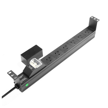 PowerShield Horizontal PDU with 10A Aus Input plug, 6 x ANZ 10Amp outlets, provides reliable powe...