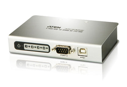 Aten Serial Hub 4 Port USB to RS232 Converter w/ 1.8m cable, Supports Hot-Swapping  Plug and Play...