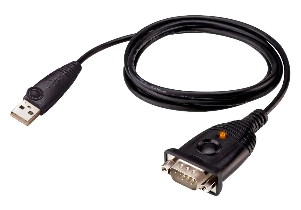Aten USB to RS-232 Adapter with FTDI Chip for Enhanced Device Compatibility - USB, Bluetooth  IEEE