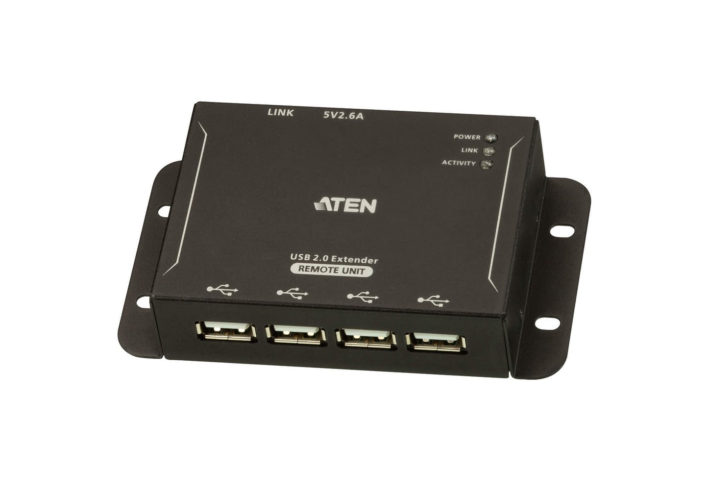 Aten 4-Port USB 2.0 CAT 5 Extender (Up to 50m) - USB, Bluetooth  IEEE - Image 2