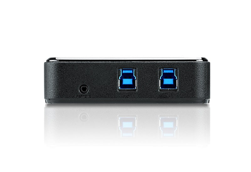 Aten Peripheral Switch 2x4 USB 3.1 Gen1, 2x PC, 4x USB 3.1 Gen1 Ports, Remote Port Selector, Plug... - Image 2