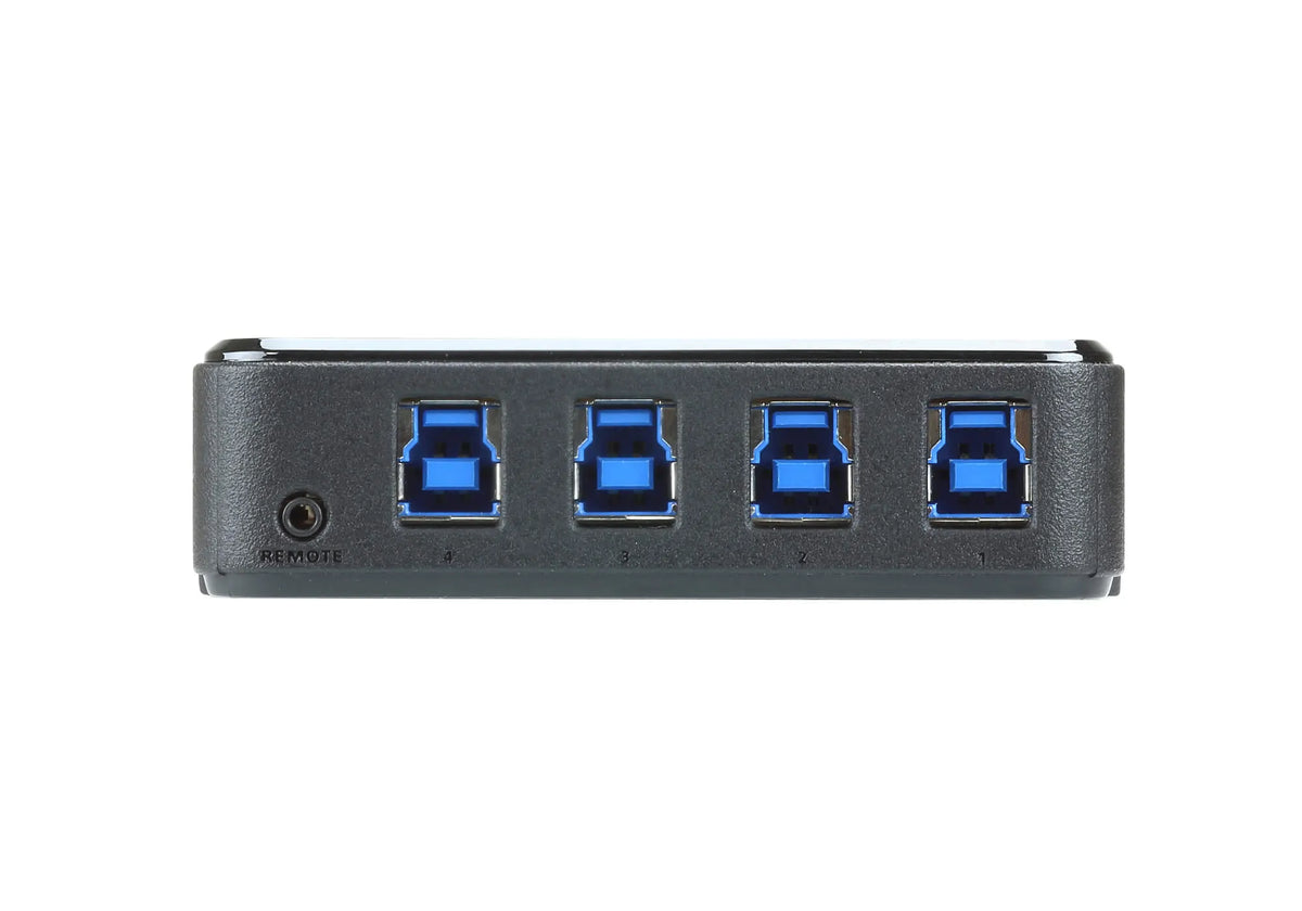 Aten Peripheral Switch 4x4 USB 3.1 Gen1, 4x PC, 4x USB 3.1 Gen1 Ports, Remote Port Selector, Plug... - Image 2