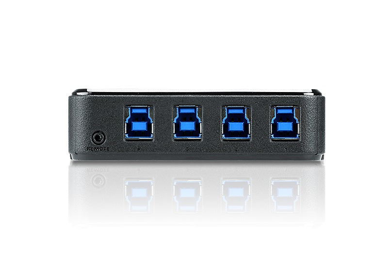 Aten Peripheral Switch 4x4 USB 3.1 Gen1, 4x PC, 4x USB 3.1 Gen1 Ports, Remote Port Selector, Plug... - Image 2