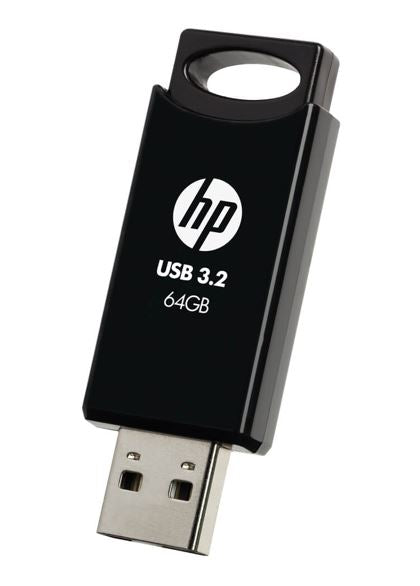 HP 712B 64GB USB 3.2 Flash Drive Memory Stick Thump Key External Storage Capless Sliding Design f... - Image 2
