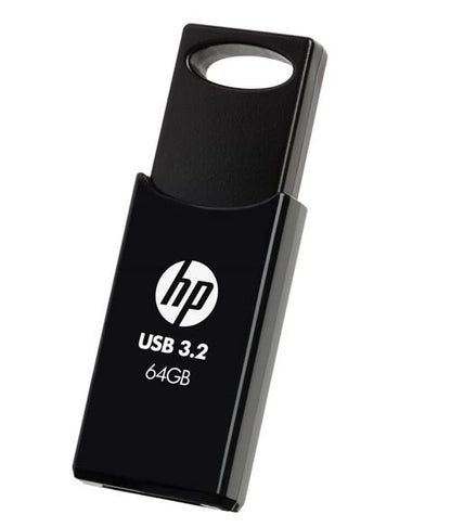 HP 712B 64GB USB 3.2 Flash Drive Memory Stick Thump Key External Storage Capless Sliding Design f... - Image 3