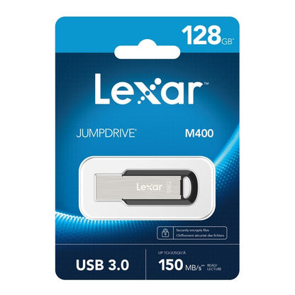 Lexar M400 128GB JumpDrive® USB3.0 Flash Drive, up to 150MB/s read, the stylish metal and key rin... - Image 2