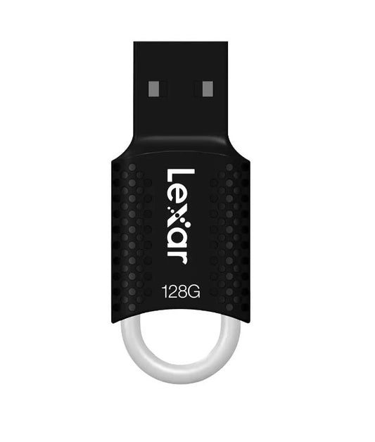 Lexar V40 128GB JumpDrive® USB 2.0 Flash Drive Plug-and-Play Design PC and Macc® systems Rigorous...