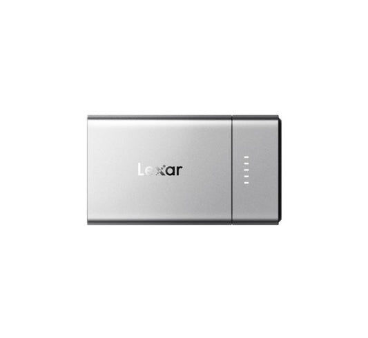 Lexar Professional Workflow with Thunderbolt4 uplink,2Module bay + 5000mAh detachable battery - U...