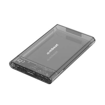 mbeat® A1 See-Through Tool Free USB 3.0 2.5' SATA HDD Enclosure - Black USB Port: USB 3.0 Data Sp...