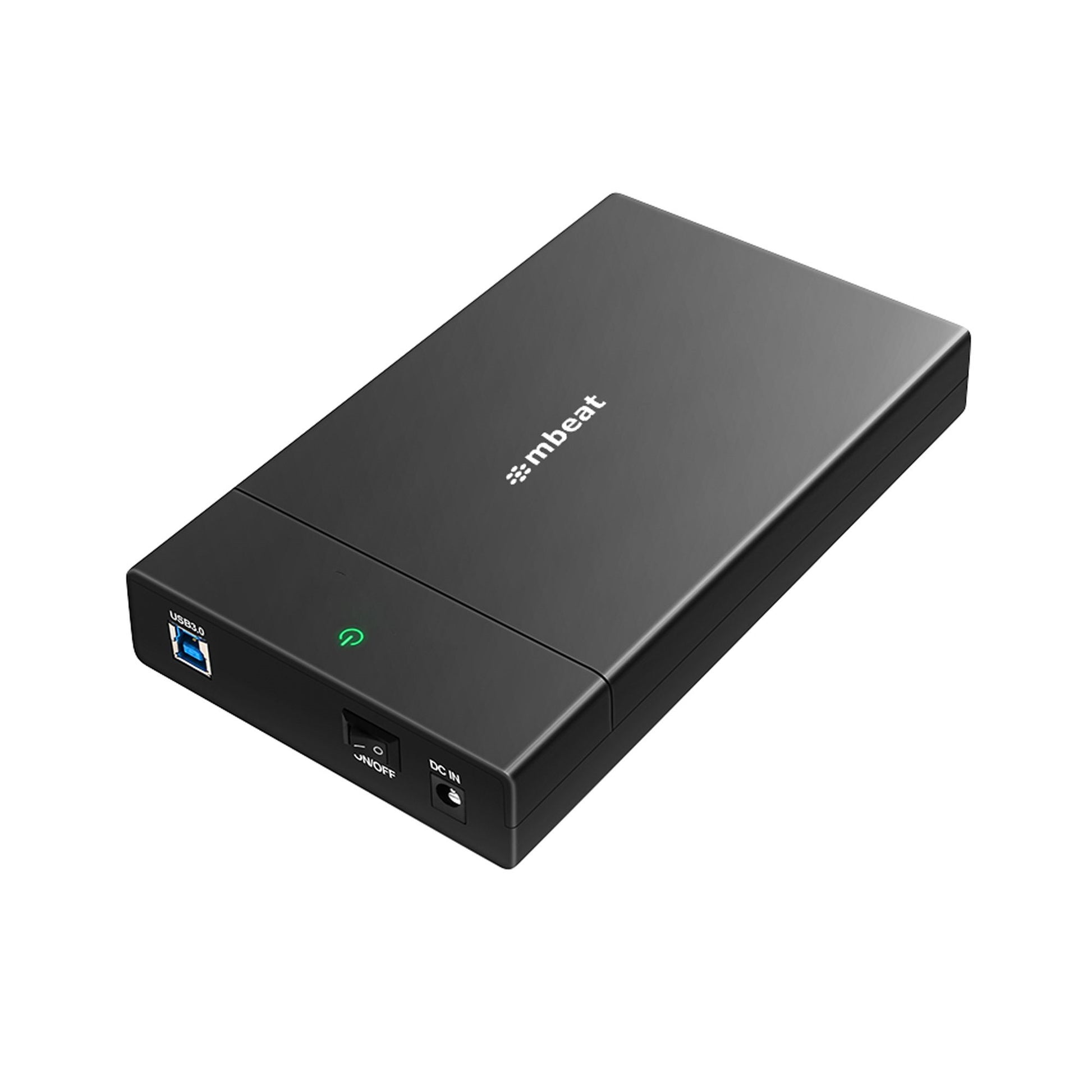 mbeat® C1 Tool-Free USB 3.0 3.5'  2.5' SATA HDD Enclosure - Black Data Speed: Maximum up to 5Gbp...