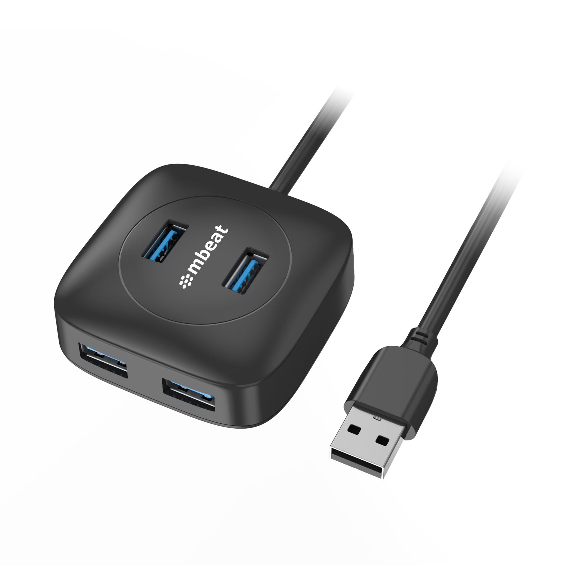 mbeat®  4-Port USB 3.0 Hub - High Speed Data Transfer speed: Up to 5Gbps Compatible with USB 2.0/...