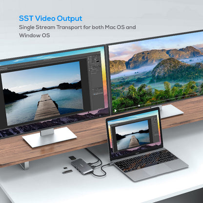 mbeat®  Elite X11 Dual Display Docking Station - 2x 4K HDMI, 1xUSB-C Power Delivery 100W, 3xUSB 3... - Image 3