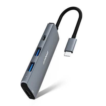 mbeat® Elite 7-in-1 Multifunction USB-C 3.2 Hub with 8K HDMI 100W Pass Through - 1x HDMI, 2x USB...