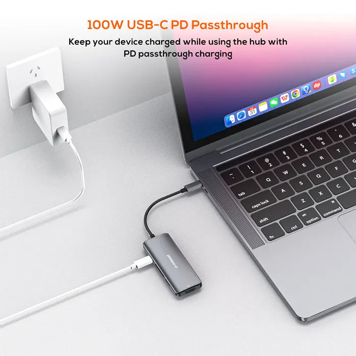 mbeat® Elite 7-in-1 Multifunction USB-C 3.2 Hub with 8K HDMI 100W Pass Through - 1x HDMI, 2x USB... - Image 3