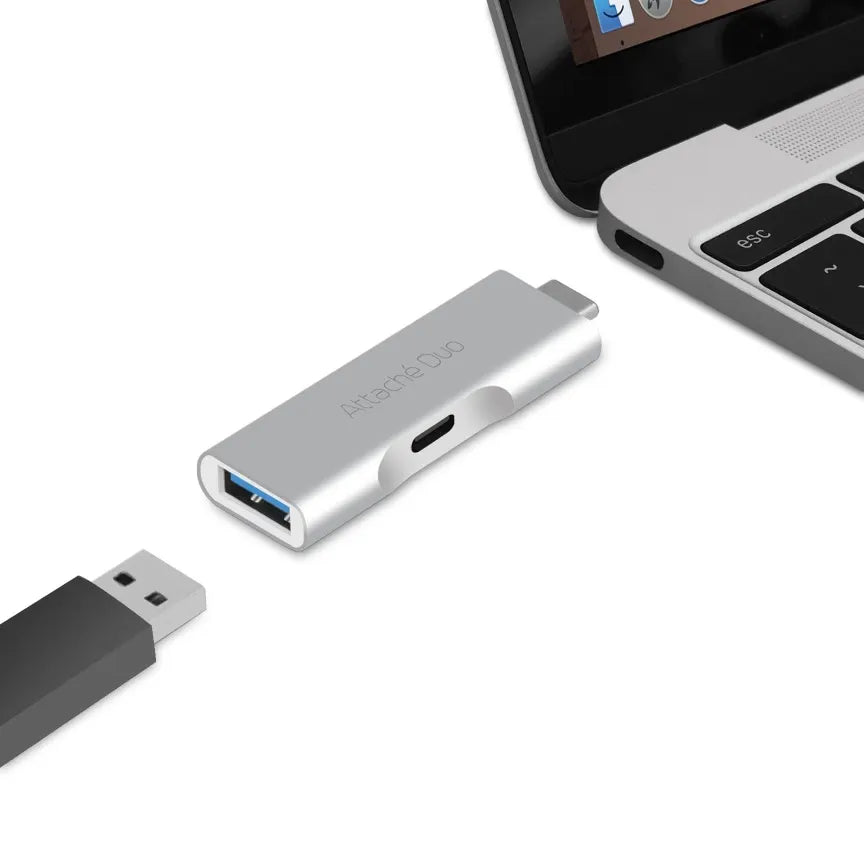 (LS) mbeat®  Attach Duo Type-C To USB 3.1 Adapter With Type-C USB-C Port -Support USB 3.1/3.0/2.0... - Image 2