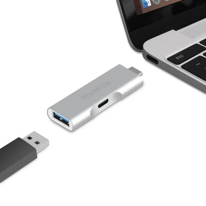 (LS) mbeat®  Attach Duo Type-C To USB 3.1 Adapter With Type-C USB-C Port -Support USB 3.1/3.0/2.0... - Image 2