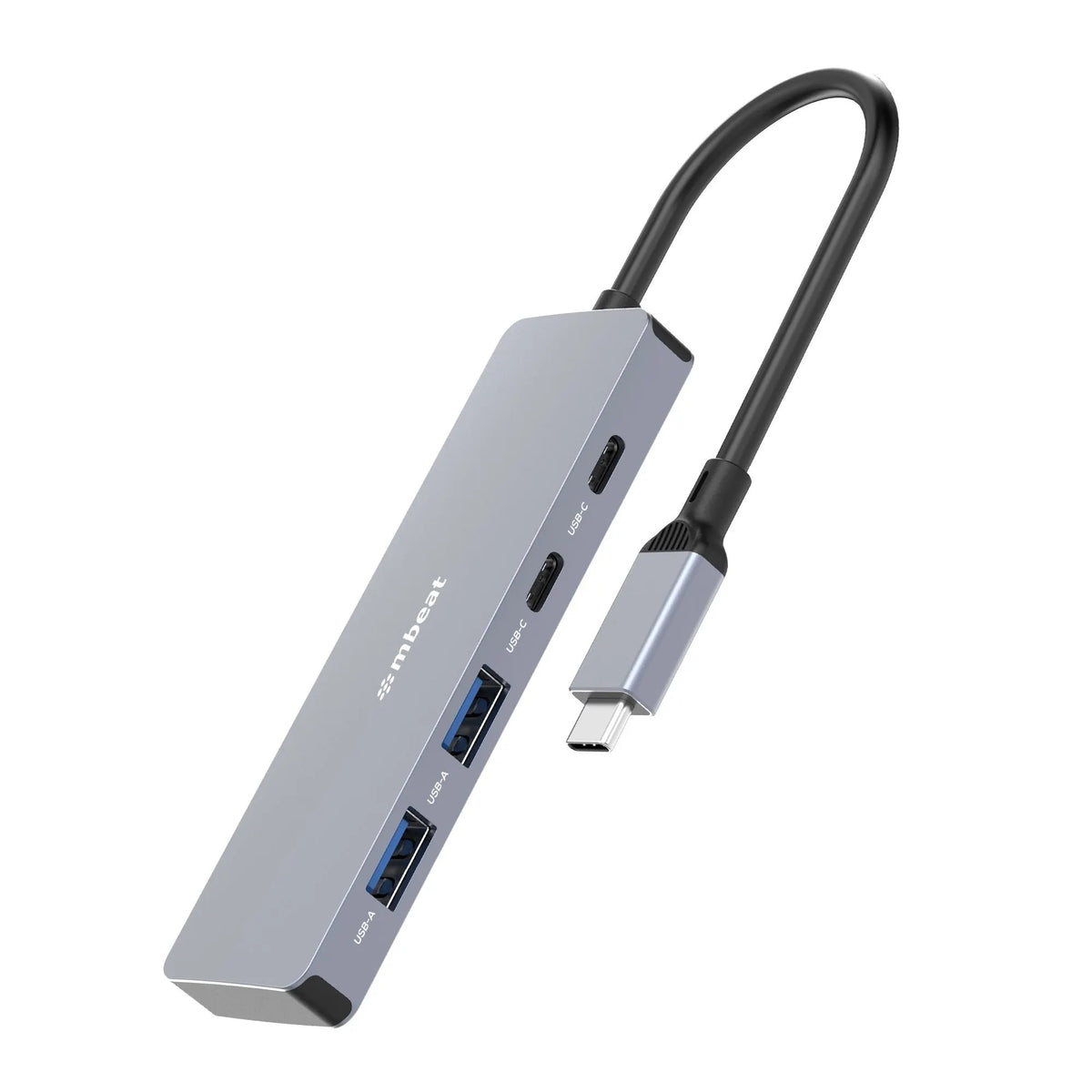 (LS) mbeat® Elite 4-Port 10Gbps USB-C Gen 2 Hub (2A+2C)  Blazing Fast Gen 2 Speeds  Versatile USB...