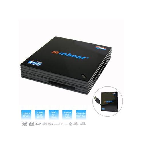 mbeat® USB 3.0 Super Speed Multiple Card Reader - 2x SD and 2x Micro SD/Compatible SDHC/MicroSDHC... - Image 3