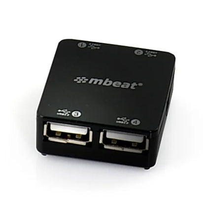 (LS)mbeat® 4 Port USB 2.0 Hub - USB 2.0 Plug and Play/ High Speed Interface/ Ideal for Notbook/PC...