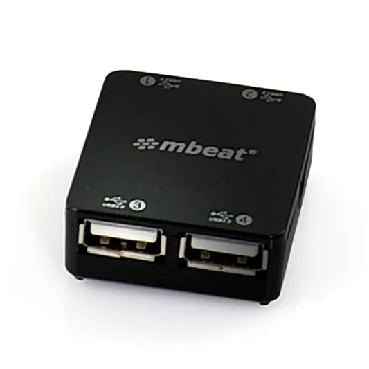 (LS)mbeat® 4 Port USB 2.0 Hub - USB 2.0 Plug and Play/ High Speed Interface/ Ideal for Notbook/PC...