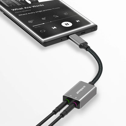 mbeat® Elite USB-C to 3.5mm Audio and Microphone Adapter -  Adds Headphone Audio and Microphone J... - Image 3