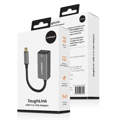 (LS) mbeat® Elite USB-C to VGA Adapter - Coverts USB-C to VGA Female Port,  Supports up to1920×10... - Image 4