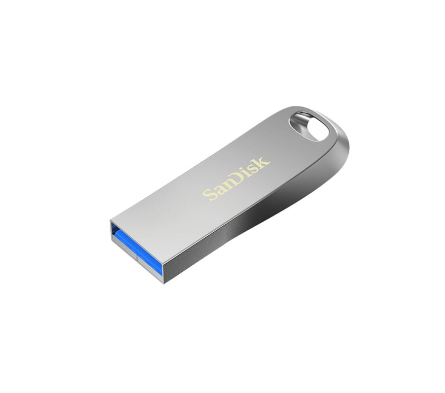 SanDisk 64GB Ultra Luxe USB3.1 Flash Drive Memory Stick USB Type-A 150MB/s capless sliver 5 Years...