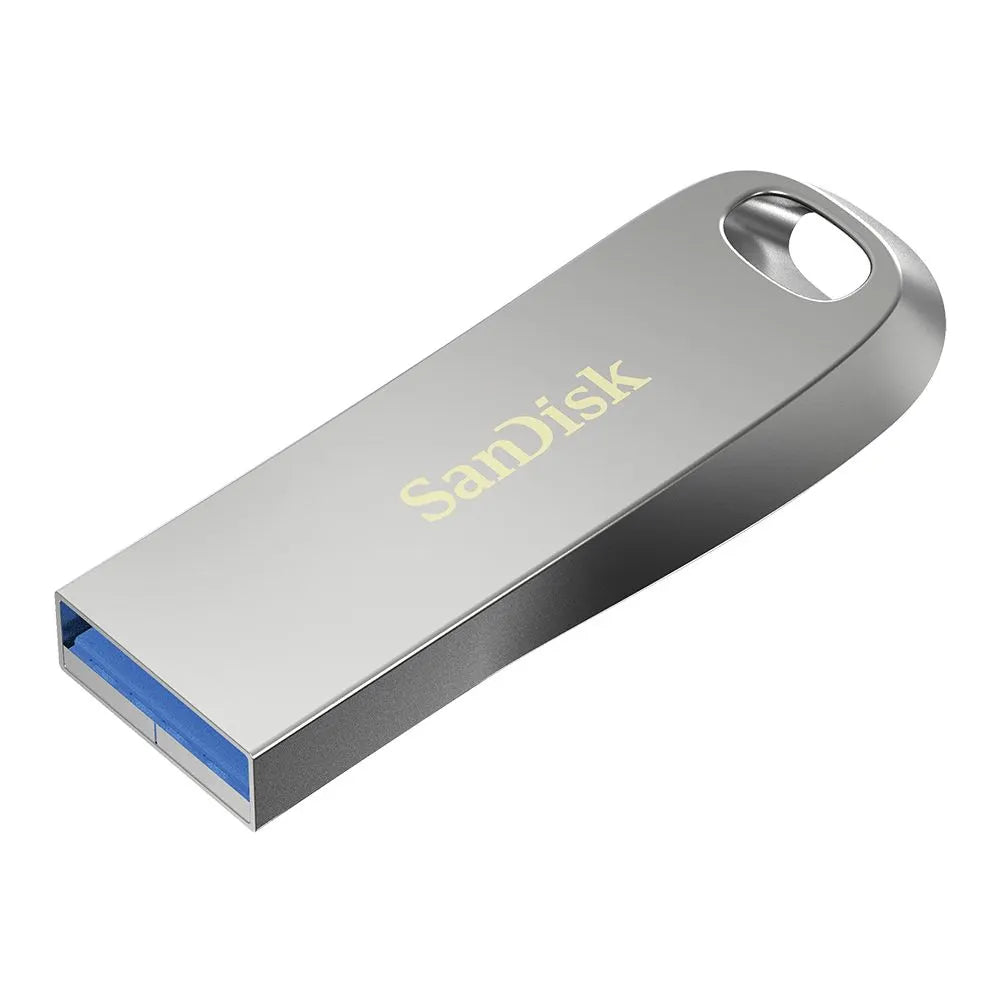 SanDisk 256GB Ultra Luxe USB3.1 Flash Drive Memory Stick USB Type-A 150MB/s capless sliver 5 Year... - Image 2