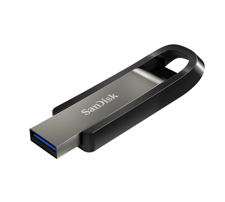 SanDisk 256GB Extreme GO USB3.2 Metal  Flash Drive USB-A 400MB/s SecureAccess™ encryption softwar...