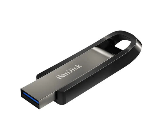 SanDisk 256GB Extreme GO USB3.2 Metal  Flash Drive USB-A 400MB/s SecureAccess™ encryption softwar...