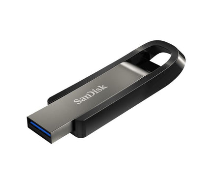 SanDisk 64GB Extreme GO USB3.2 Metal  Flash Drive USB-A 400MB/s SecureAccess™ encryption software...