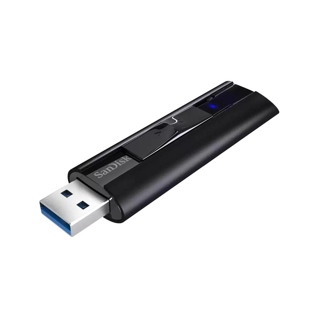 SanDisk 256GB Extreme Pro USB3.2 Solid State Flash Drive, CZ880 Black, Read up to 420MB/s, Write...