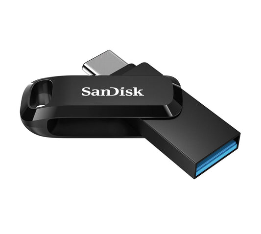 SanDisk 128GB Ultra Dual Drive Go 2-in-1 USB-C  USB-A Flash Drive Memory Stick 150MB/s USB3.1 Typ...