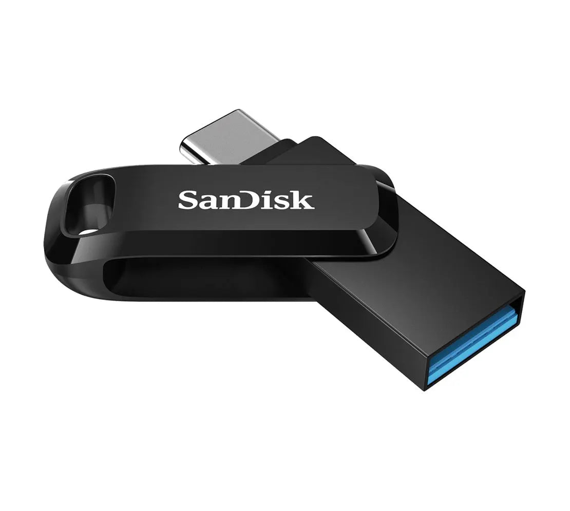 SanDisk 256GB Ultra Dual Drive Go 2-in-1 USB-C  USB-A Flash Drive Memory Stick 150MB/s USB3.1 Typ...
