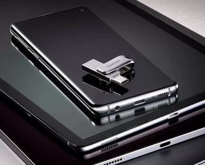 SanDisk SDDDC4 1TB, Metal, USB 3.2 Gen 1 Type C reversible connector, Swivel Design, Sequential R... - Image 4