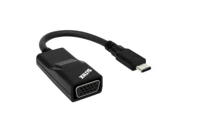 (LS) Sunix USB Type C to VGA Adapter, Compliant with VESA DisplayPort, Driver free under Apple MA...